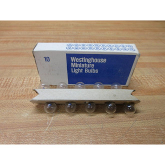 Westinghouse 14 Miniature Lamp Light Bulb W14 (Pack of 10)