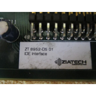 Ziatech ZT-8952-D5 PC Board ZT8952D5 - Used