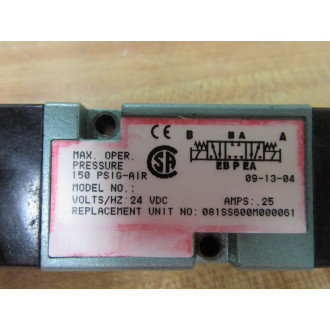 Numatics 081SS600M000061 Valve Coil 228-703B - Used