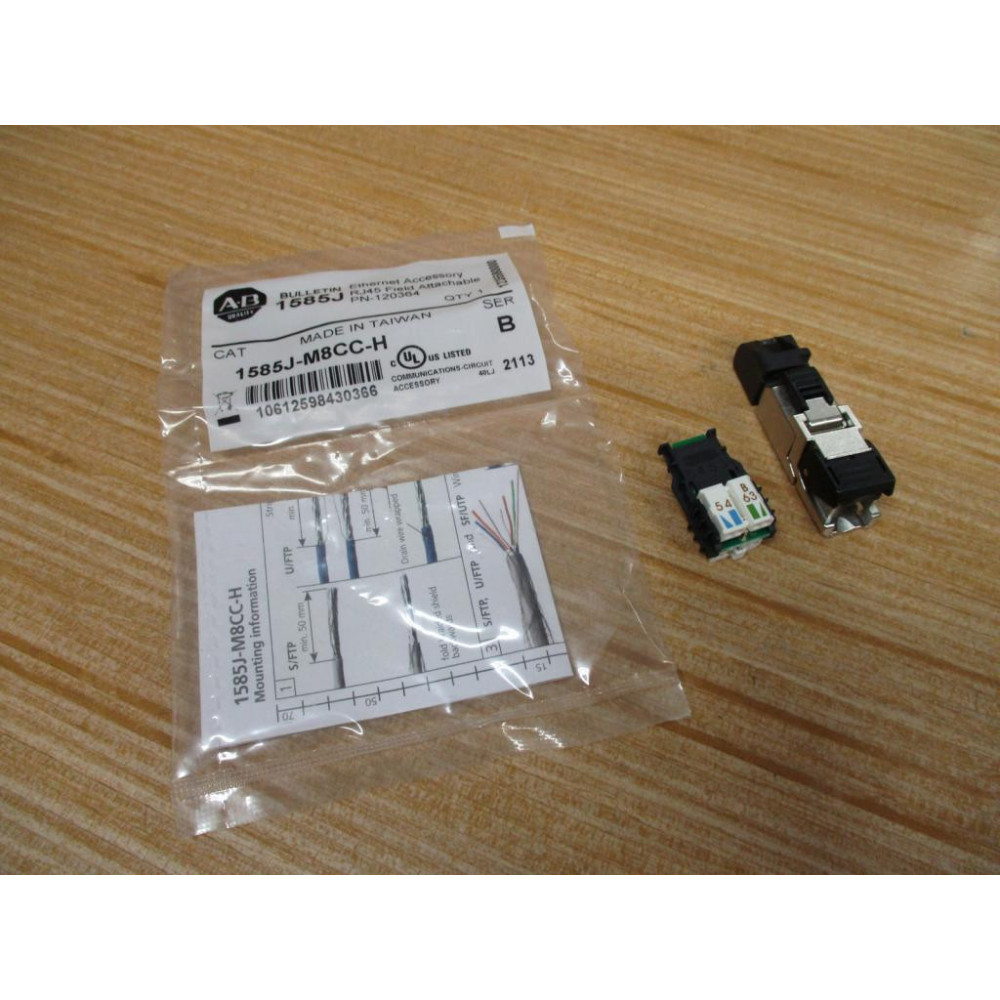Allen Bradley 1585J-M8CC-H Ethernet Accessory 120364