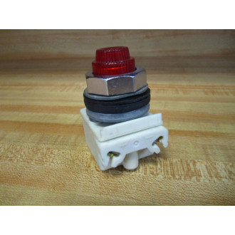 Square D 9001-KP35R9 Pilot Light 9001KP35R9 - Used