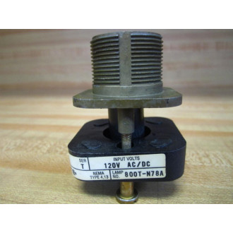 Allen Bradley 800T-QL10A Amber Pilot Light - Used