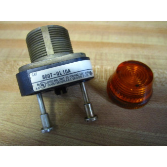 Allen Bradley 800T-QL10A Amber Pilot Light - Used