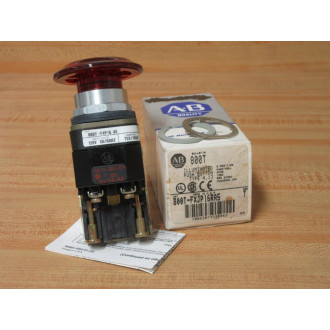 Allen Bradley 800T-FXJP16RA5 Illum. Push Button W40171-002-01, W(2) 800T-XD4