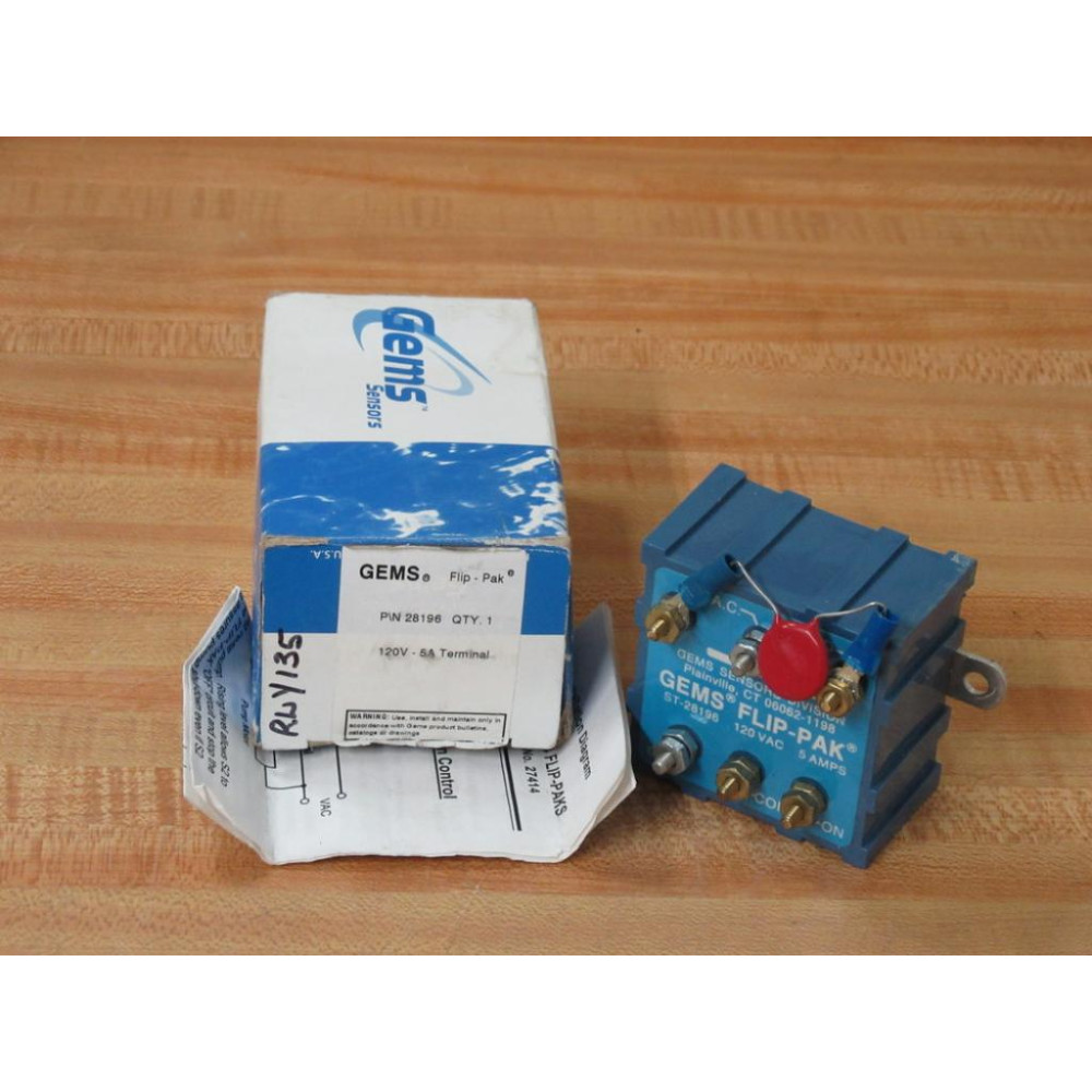 GEMS ST-28196 Relay ST28196