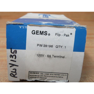 GEMS ST-28196 Relay ST28196
