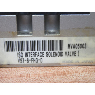 SMC VS7-6-FHG-D Valve VS7-6-FHG-D DC24V - New No Box