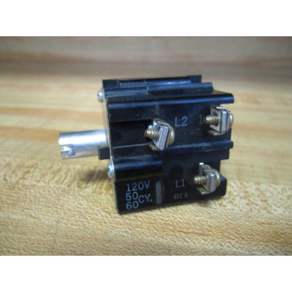 Cutler Hammer 10250T-120V Lamp Block 10250T120V - Used