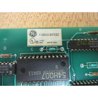 General Electric IC600CB502D CCU3 Board - Used