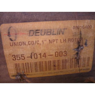 Deublin 355-014-003 Union, 1" Left Hand 355014003