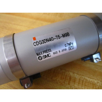 SMC CDG3DN40-75-M9B Cylinder CDG3DN4075M9B