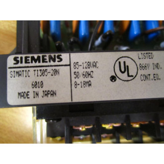Siemens T1305-20N SIMATIC Input Module T130520N