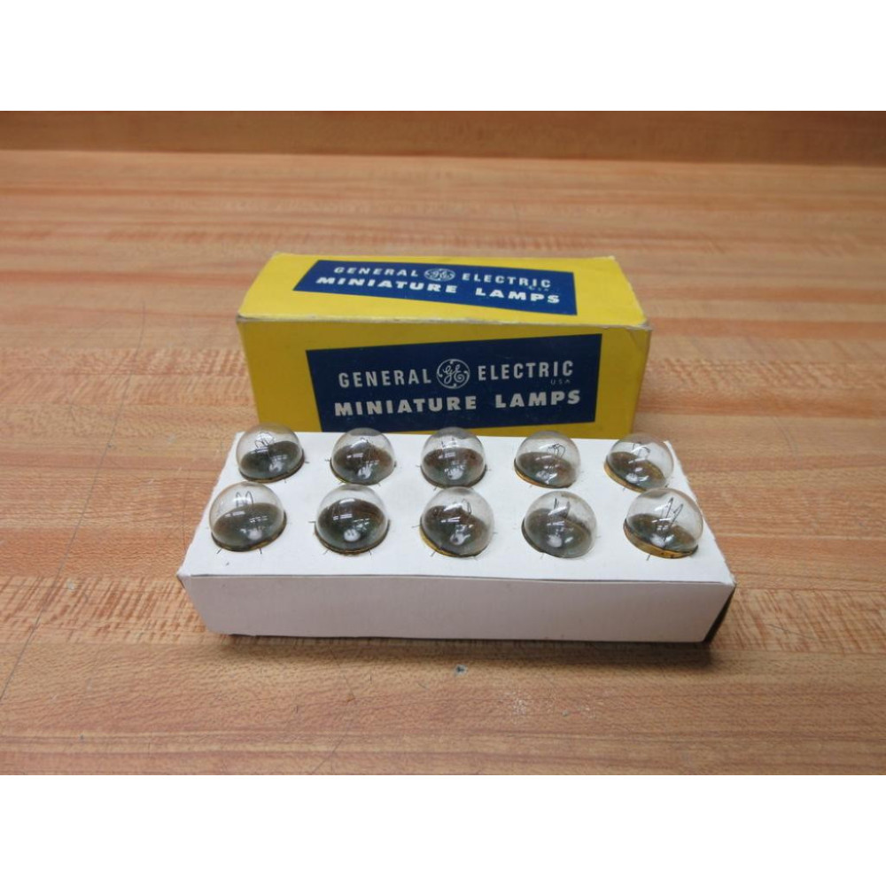 General Electric 24V-80mA Miniature Lamp Light Bulbs (Pack of 2) - New No Box