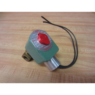 Asco T8262C20 Solenoid Valve WValve Attachment (14") - Used