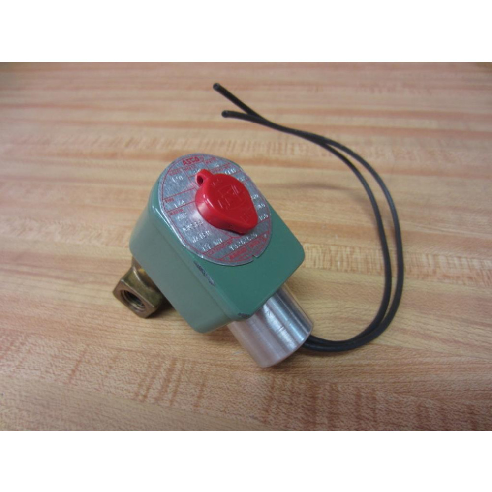 Asco T8262C20 Solenoid Valve WValve Attachment (14") - Used