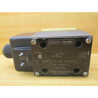 Denison A3D02 34 103 0601 00B1W01327 Valve A3D0234103060100B1W01327 - Used