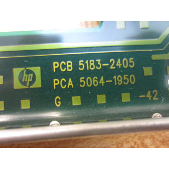 HP 5183-2405 PC Board  5064-1950 - Parts Only