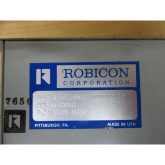 Robicon 359 016 Current Metering Converter 359016 - New No Box