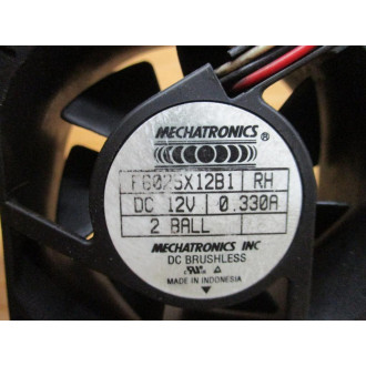 Mechatronics F6025X12B1 DC Brushless Fan (Pack of 2) - Used