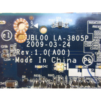 Dell JBL00 Circuit Board LA-3805P 2009-03-24 - Used