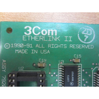 3Com 7920-002 Etherlink II 7921-00 - Used