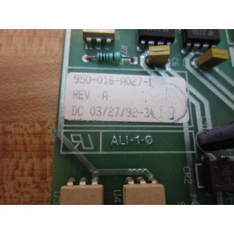 950-016-A027-1 Circuit Board 950016A0271 Broken Connector - Used