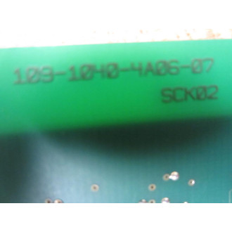 Indramat 109-1040-4A06- 07 Circuit Board 10910404A06-07 - Used