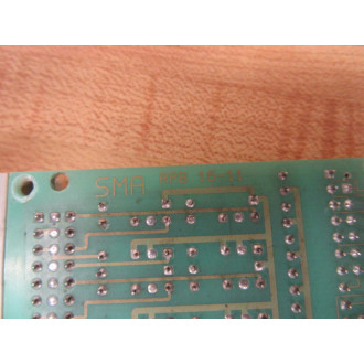 SMA RPB 16-11 Circuit Board RPB1611 - Used