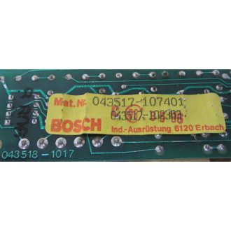 Bosch 043517-107401 Board 043517107401 - Used