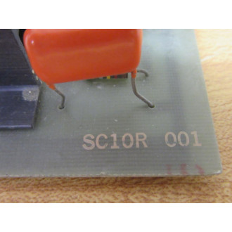 Incoe SC10R-001 Circuit Board SC10R001 - Used