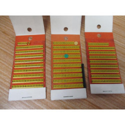 Telemecanique AR1-MA01 Marker Set AR1MA01 Partial - New No Box