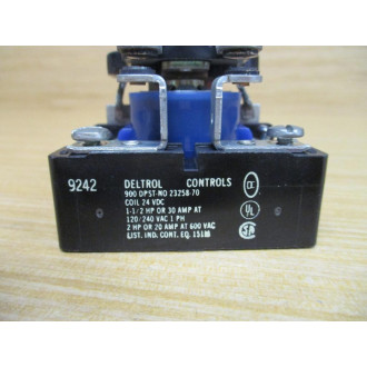 Deltrol Controls 23258-70 Relay 2325870 - Used