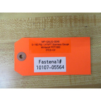 Winters PFP1063 Gauge - New No Box