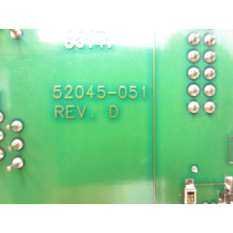 Square D 52045-052-50 EQ5300 Processor Bd 52045-052 Rev.C - Used
