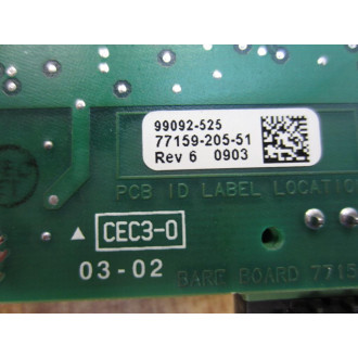 Allen Bradley A77159-205-51 Circuit Board A7715920551 Rev.6 - Used