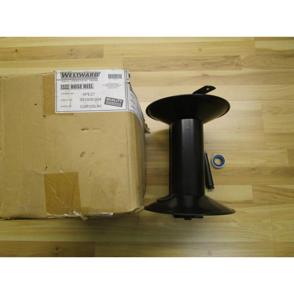 Westward 6PE27 Hand Crank Hose Reel Model CU6100LN1