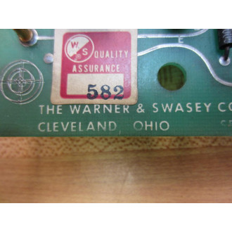 Warner & Swasey 8940-6756B Servo Preamp Card 89406756B - Used