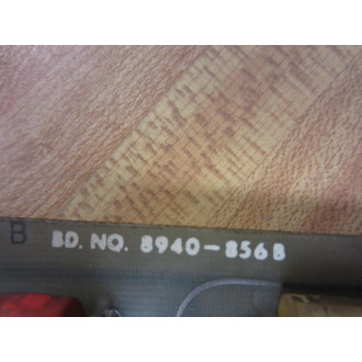 Warner & Swasey 8940-6756B Servo Preamp Card 89406756B - Used