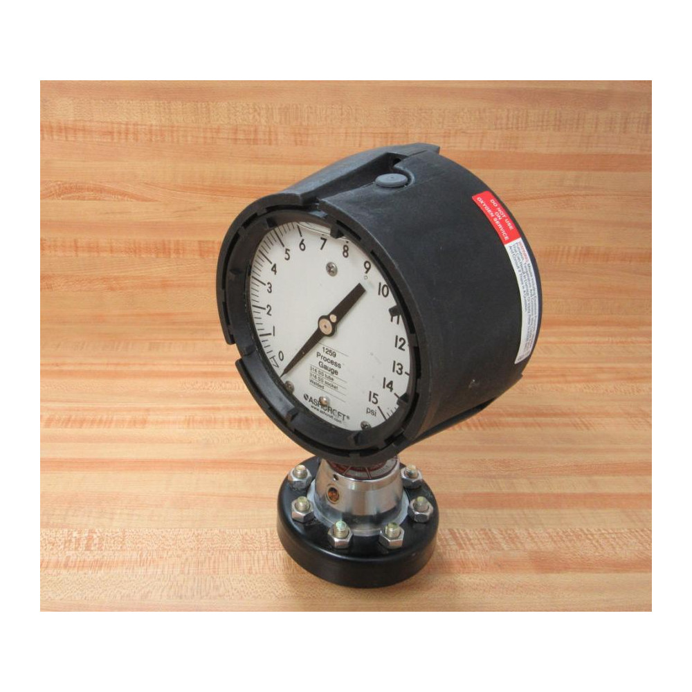 Ashcroft 1259 Process Gauge 0-15 PSI - New No Box
