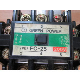Matsushita BMF6-25-2 Contactor BMF6252 - Used