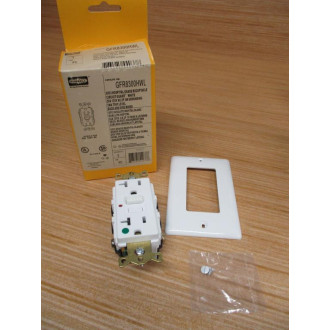 Hubbell GFR8300HWL GFCI Hospital Grade Receptacle
