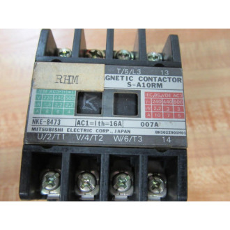 Mitsubishi S-A10RM Magnetic Contactor SA10RM - Used
