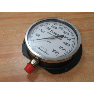 Trerice 500XGG Pressure Gauge 6" 0-5000 PSI