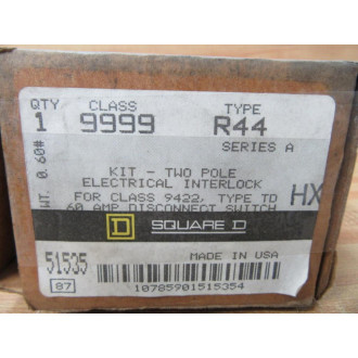 Square D 9999R44 Electrical Interlock