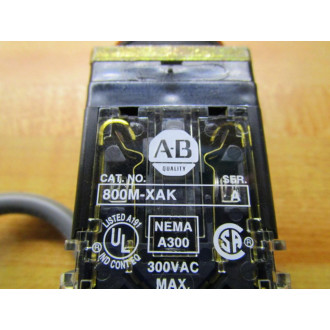 Allen Bradley 800MR-JH4BLAK Switch 800MRJH4BLAK Series C