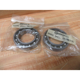 Hydromat 6008 Ball Bearing (Pack of 2)