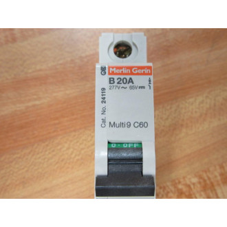 Square D 24119 Merlin Gerin Breaker 20A MG24119 Schneider