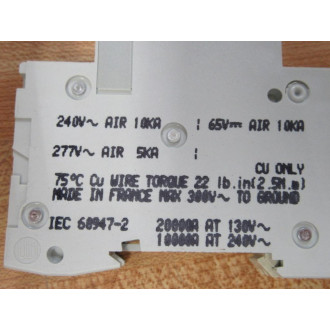 Square D 24119 Merlin Gerin Breaker 20A MG24119 Schneider