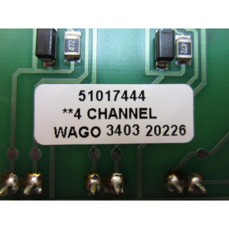 Wago 51017444 4 Channel Output Module PCB-217 - New No Box