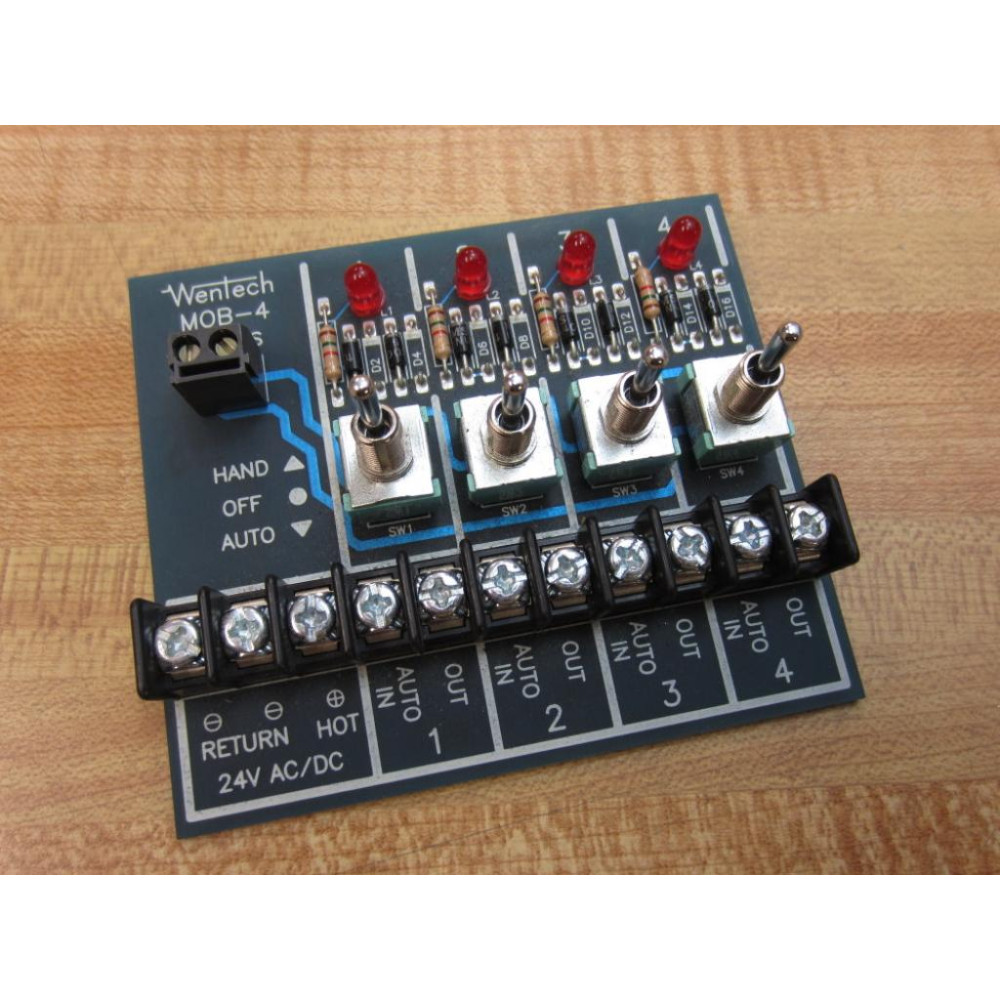 Wentech MOB-4 Override Board MOB4 - New No Box